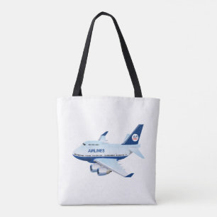 漫画の飛行機 トートバッグ