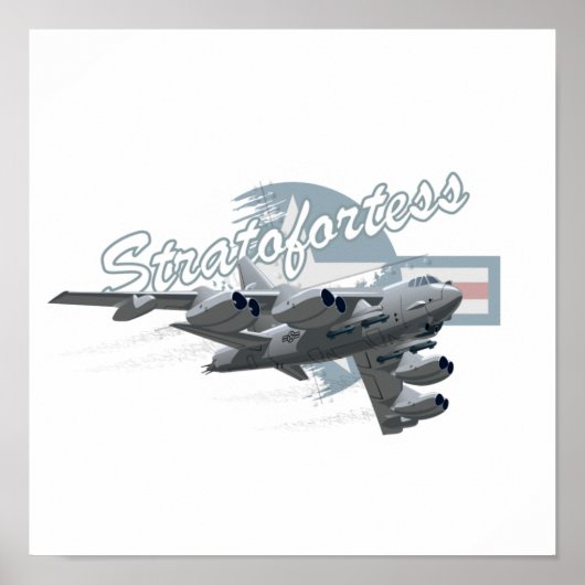 漫画の飛行機 ポスター (正面)