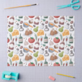 漫画の飲食物の切り離し 薄葉紙 (クラフト)