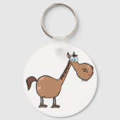 漫画の馬のキーチェーン キーホルダー (裏面)