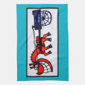 漫画の馬車馬の台所タオル キッチンタオル (縦)