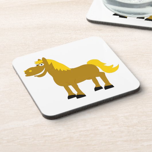 漫画の馬 コースター (左側)