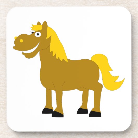 漫画の馬 コースター (正面)