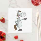 漫画の馬 スタンダードランチョンナプキン (インサイチュ)