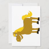 漫画の馬 招待状 (正面)