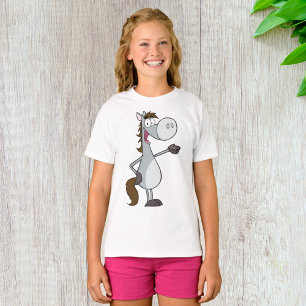 漫画の馬 Tシャツ