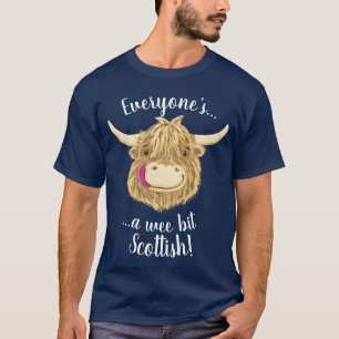 漫画の高地牛、スコットランド皆! Tシャツ