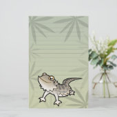 漫画の髭があるドラゴン/Rankinのドラゴン 便箋 (スタンド正面)