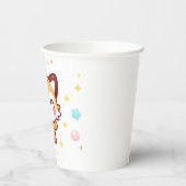 漫画の魔法の虎の赤ちゃんシャワー 紙コップ (左)