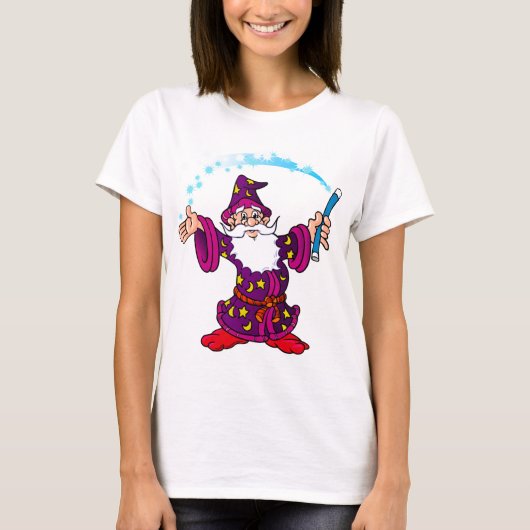 漫画の魔法使い Tシャツ (正面)