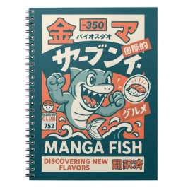 漫画の魚 ノートブック
