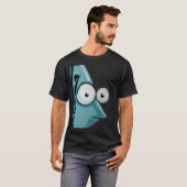 漫画の魚 Tシャツ (正面フル)