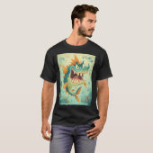 漫画の魚 Tシャツ (正面フル)
