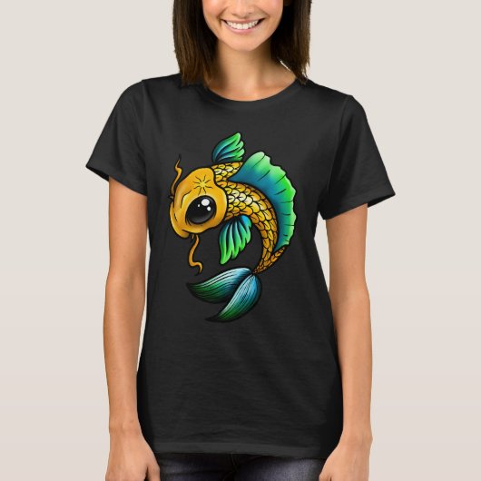 漫画の鯉 Tシャツ (正面)