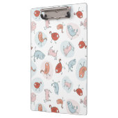 漫画の鳥が付いているパターン クリップボード (左)