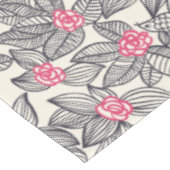 漫画の鳥が付いている花パターン テーブルクロス (アングル)