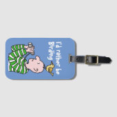 漫画の鳥のウォッチャー&バード ラゲッジタグ (正面横)