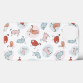 漫画の鳥の模様 Case-Mate iPhoneケース (裏面 (横))