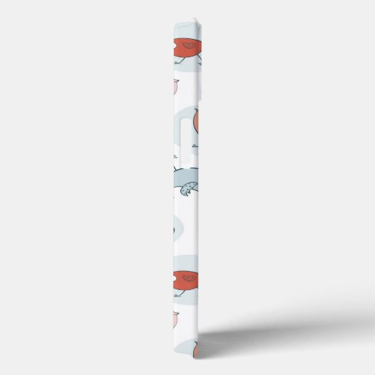 漫画の鳥の模様 Case-Mate iPhoneケース (裏面 / 右)