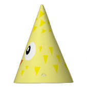 漫画の黄色の鳥のパーティー帽子 パーティーハット (右)