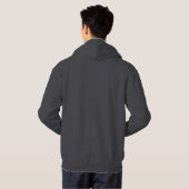 漫画の(犬)スタッフォードのブルテリア パーカ (裏面フル)