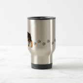 漫画の（犬）ドーベルマン・ピンシェル(とがった耳) トラベルマグ (中央)