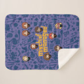 漫画の「ITSATURE MANAGED™」グラフィック シェルパブランケット (正面(横))