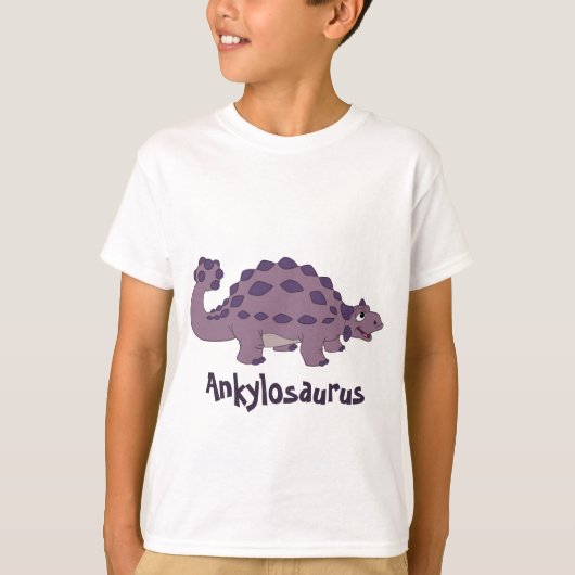 漫画のAnkylosaurus Tシャツ (正面)
