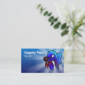 漫画のBettaの魚/シャムの戦いの魚 名刺 (スタンド正面)