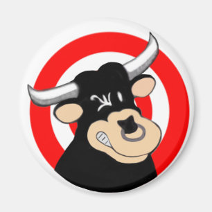 漫画のBullの中心点 マグネット
