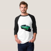 漫画のcamaro tシャツ (正面フル)