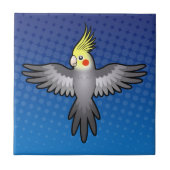 漫画のCockatiel タイル (正面)