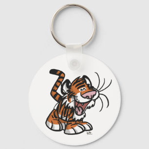 漫画のLil'Tigerのかわいいkeychain キーホルダー