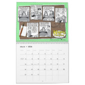 漫画のOfficeカレンダー カレンダー (3月 2026)