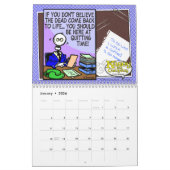 漫画のOfficeカレンダー カレンダー (1月 2026)