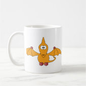 漫画のPterodactyl (黄色) コーヒーマグカップ (左)