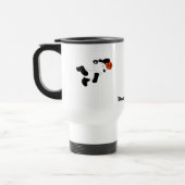 漫画のSLAMの浸すパンダ トラベルマグ (左)