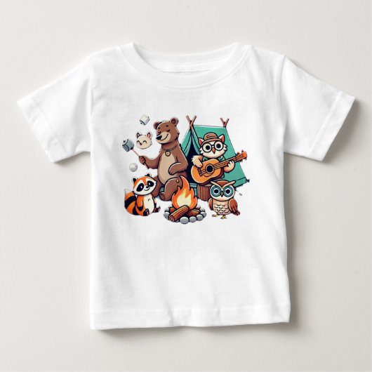漫画のTシャツ ベビーTシャツ (正面)