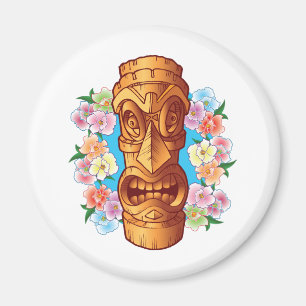 漫画のTikiの彫像 マグネット
