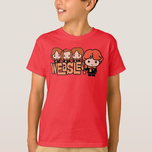 漫画のWeasley Siblilingsのグラフィック Tシャツ (正面)