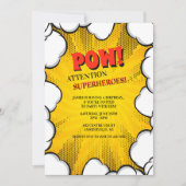 漫画は招待状を曇らせます 招待状 (正面)