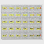 漫画は極度のギフトの包装紙を話します ラッピングペーパー (フラット)