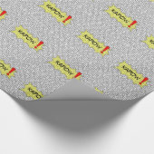 漫画は極度のギフトの包装紙を話します ラッピングペーパー (角)