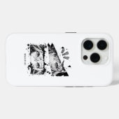 漫画は私の人生 アニメアイ グリッチアート Case-Mate iPhoneケース (裏面 (横))