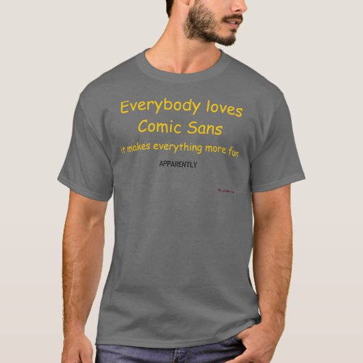 漫画はSansおもしろいです Tシャツ (正面)