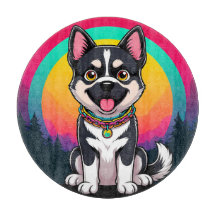 漫画よくはしゃぐ犬