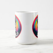 漫画よくはしゃぐ犬 コーヒーマグカップ (中央)