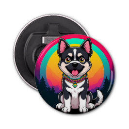 漫画よくはしゃぐ犬 栓抜き