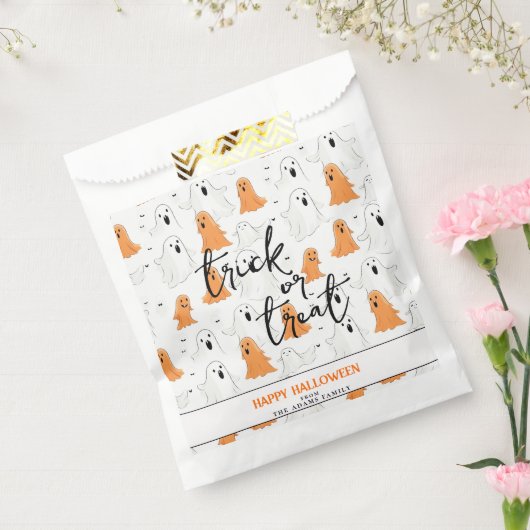 漫画をトリックまたは扱う幽霊ハロウィーン フェイバーバッグ (封をした状態)