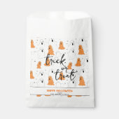 漫画をトリックまたは扱う幽霊ハロウィーン フェイバーバッグ (正面)